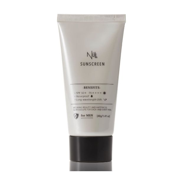 NULL 日焼け止め メンズ ウォータープルーフ 顔 & 全身 SPF50+