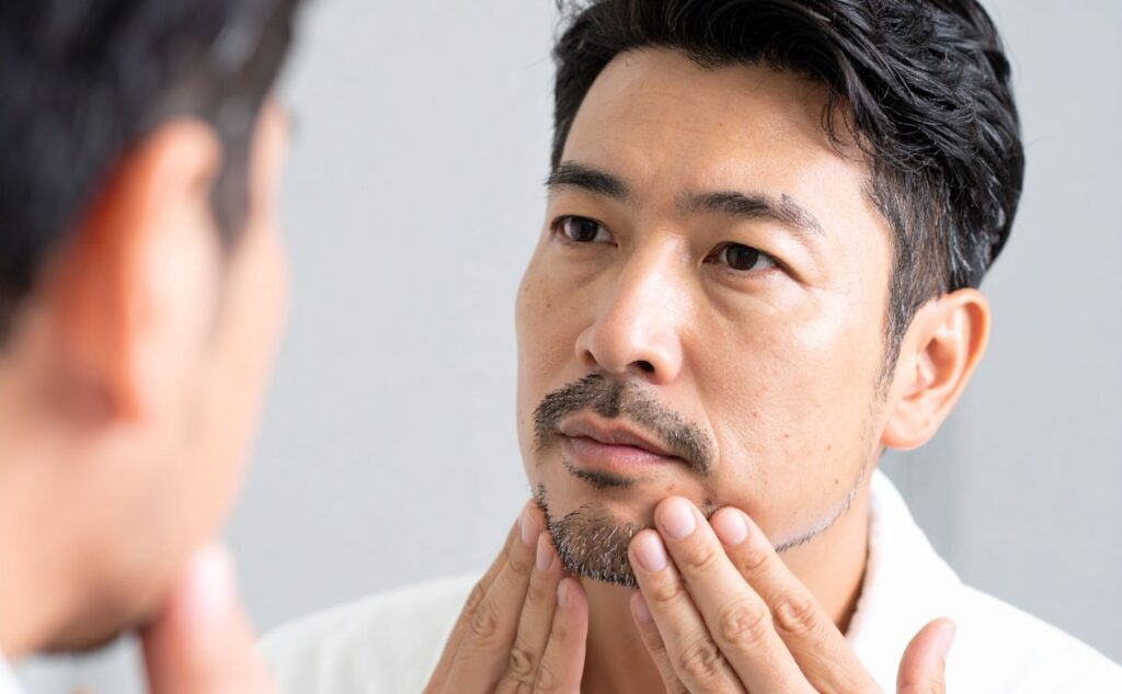 ヒゲ脱毛の効果が何回で効果が出るのか不安