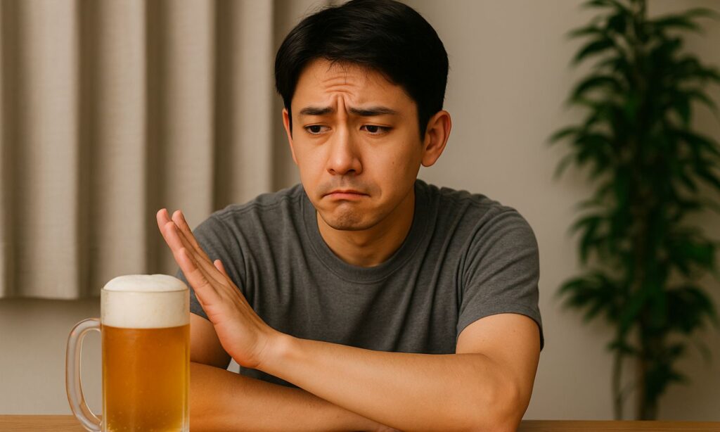 お酒を控える日をつくる