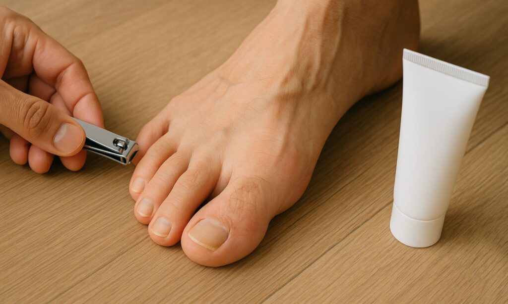 足の【爪】伸びっぱなし・くすみ対策