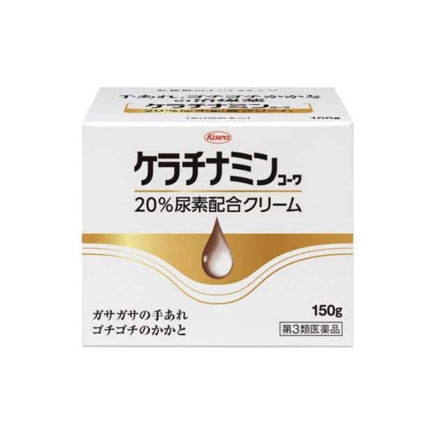 【第3類医薬品】ケラチナミンコーワ20%尿素配合クリーム 150g