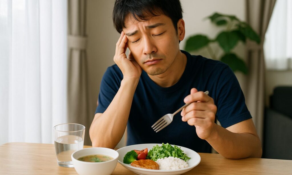 栄養不足や夏バテの影響