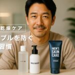 40代 メンズ乾燥肌ケア｜肌トラブルを防ぐ5つの習慣