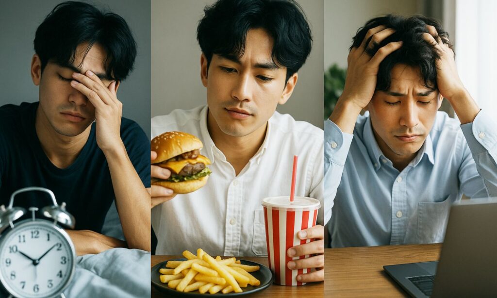 AGA対策:ストレス・睡眠・栄養をガチで見直