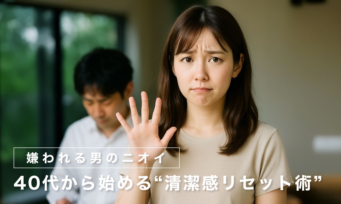 【彼女・奥さんに聞いた】嫌われる男のニオイ TOP5｜40代から始める“清潔感リセット術”