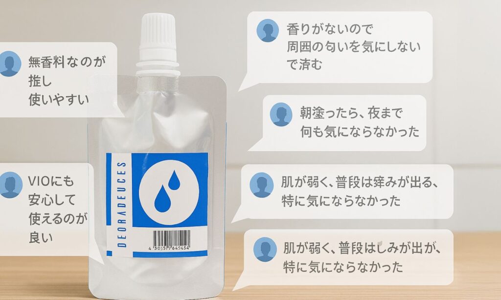 SNSでも高評判！デオラデュース