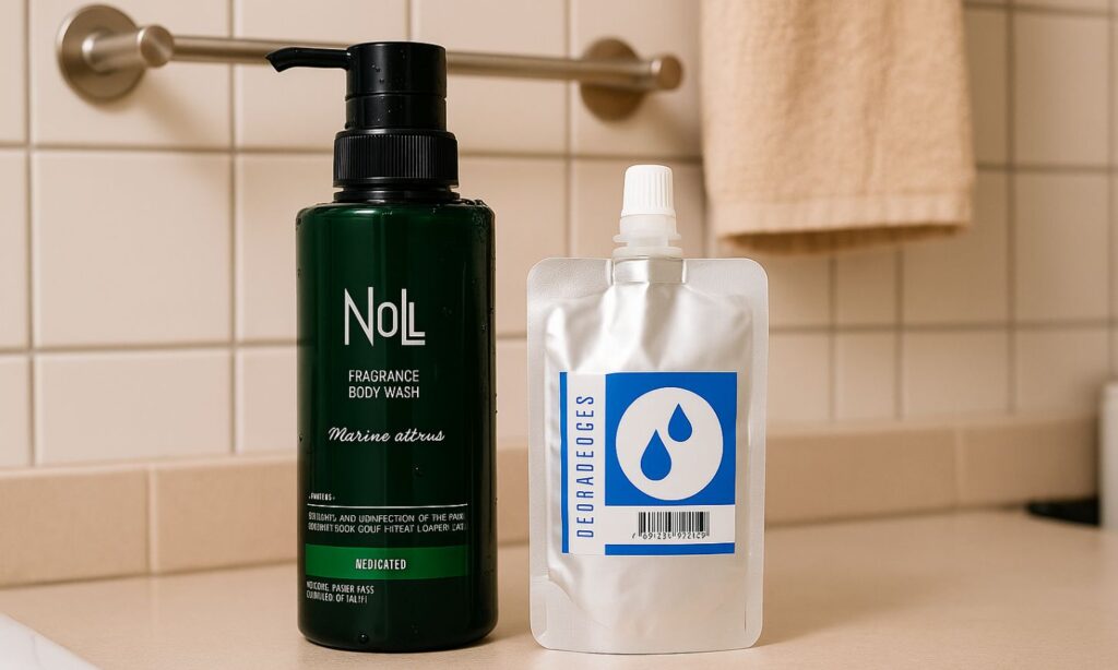 薬用NULLフレグランスボディウォッシュと医薬部外品 デオラデュースで体臭にWアプローチ