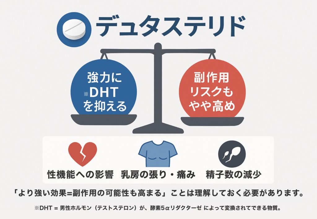 AGA:デュタステリドの効果と副作用