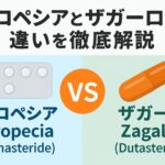プロペシアとザガーロの違いを分かりやすく解説【40代男性向け】