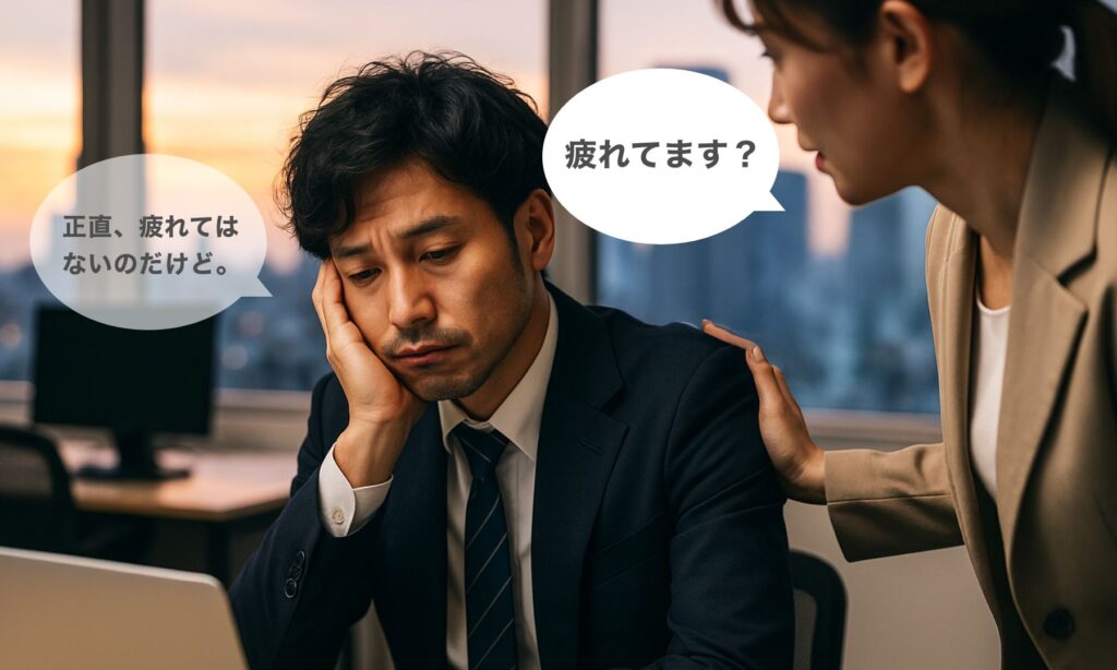 夕方になると青ヒゲが生えて、「疲れてますか?」と声をかけられる日々