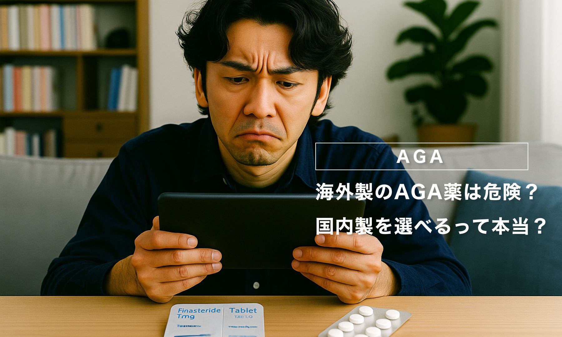 海外製のAGA薬は危険？国内製を選べるって本当？