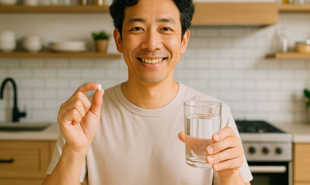 6時間以内に気づいた場合 → そのタイミングで服用してOK