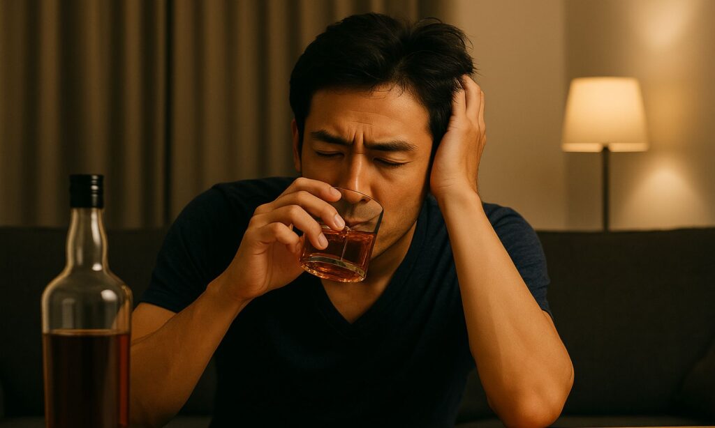 AGA(男性型脱毛症)のNG習慣④:過度な飲酒