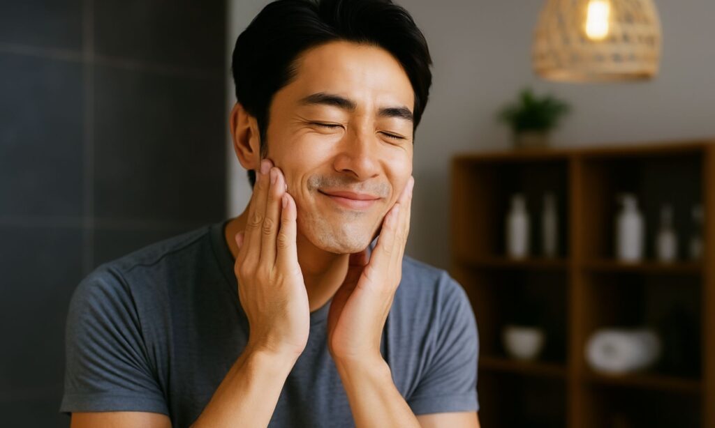 DISMクリーミーフォームウォッシュの洗い上がり