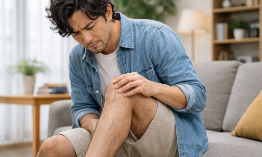 顔や服装よりも、短パンを履いたときのスネ毛、腕まくりしたときの腕毛が気になる。