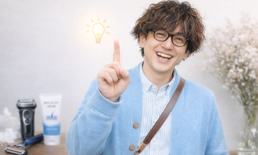 家庭用脱毛器のメリット：究極のタイパと「誰にも見られない」自由