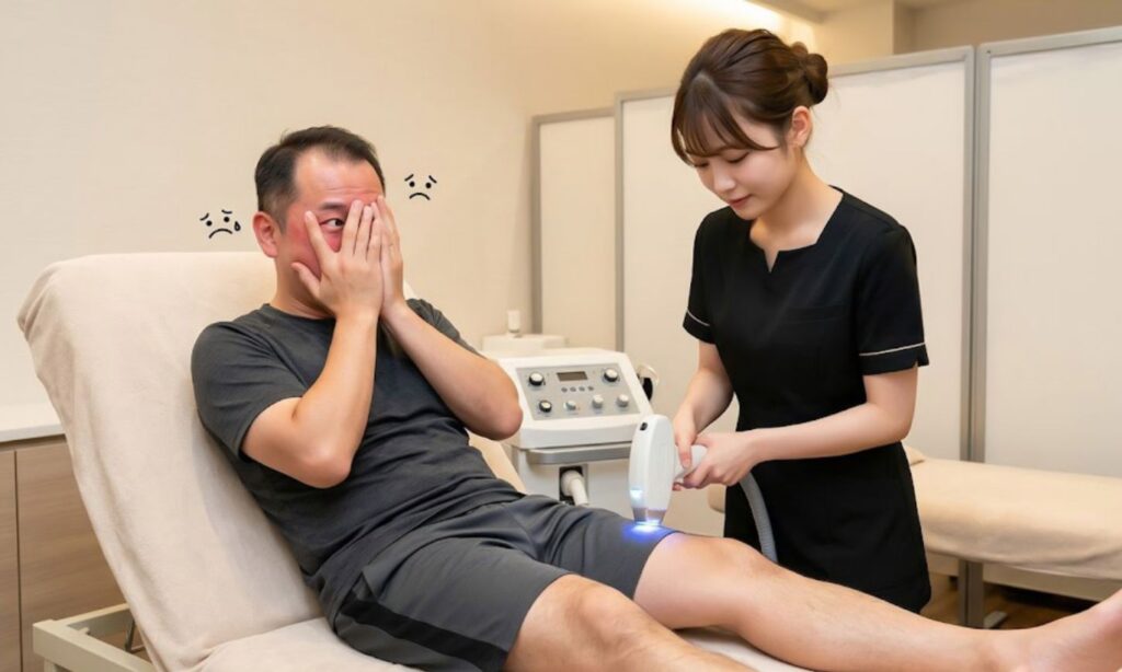 VIO脱毛で一番つらいのは、若い女性に見られること