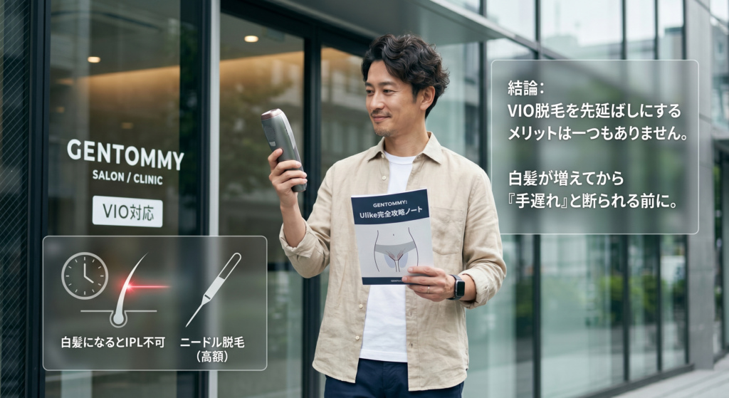 後悔する前に。黒い毛が残っている「今」がラストチャンスです